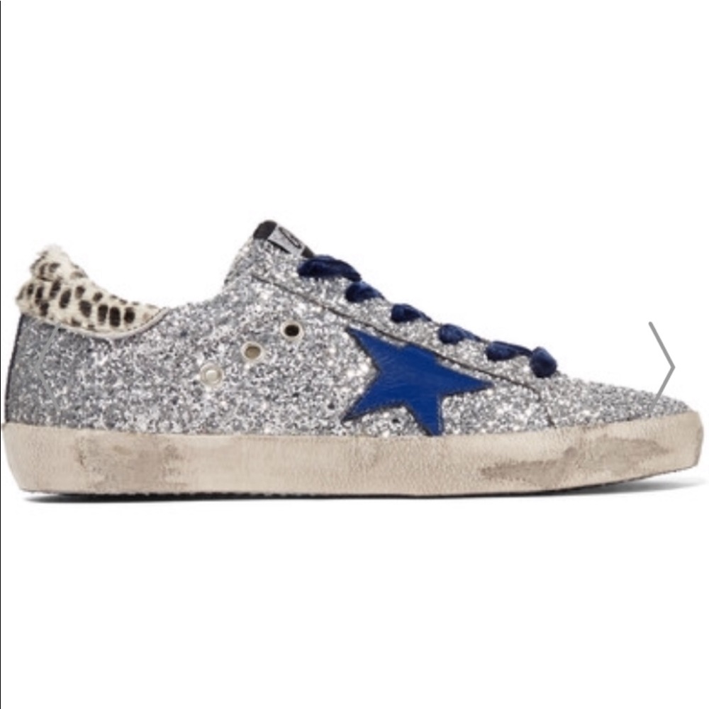 Golden goose glitter sneakers